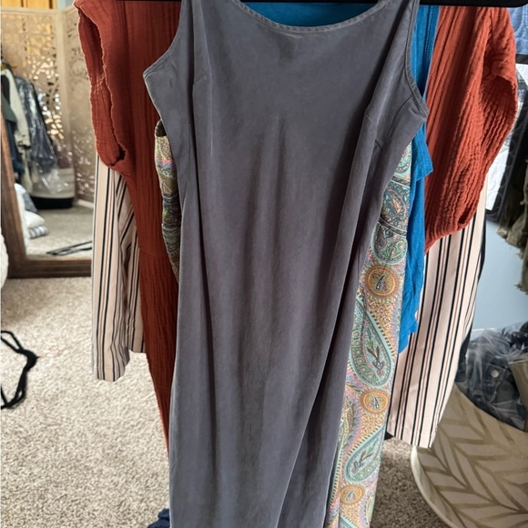 Victoria’s Secret denim blue color slip dress size medium - Picture 2 of 8